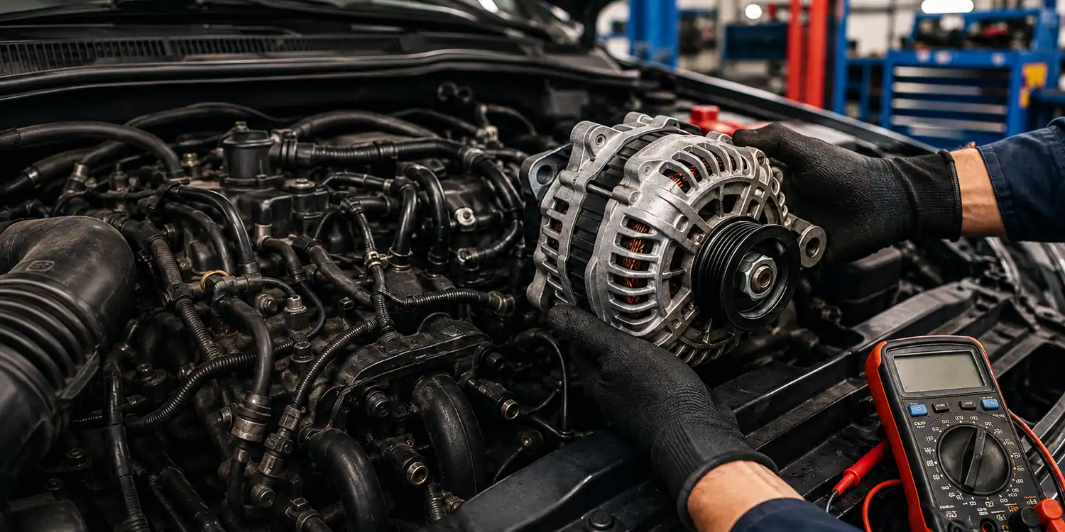 Alternator – objawy awarii i koszty naprawy